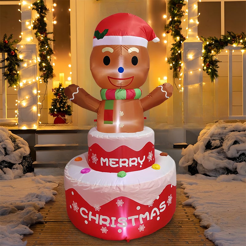 Mini Peluche Oreiller Bonhomme De Pain D'épices De Noël - 17 Cm, Doux, Décoration Et Cadeau