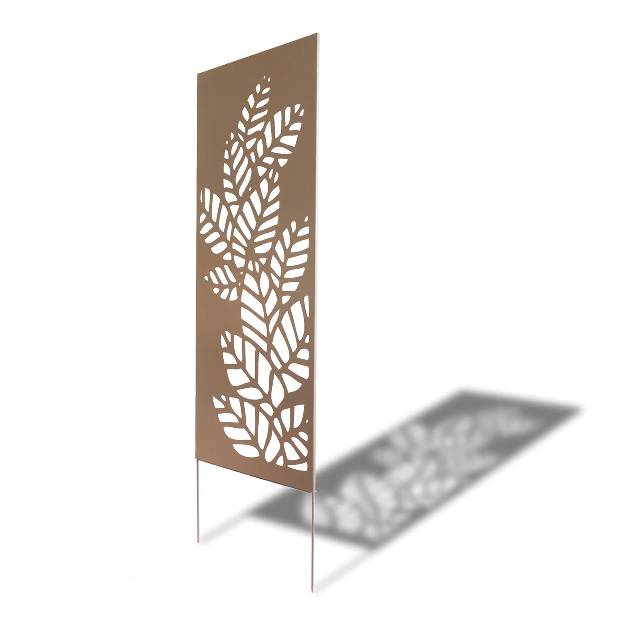 Panneau fixe décoratif Athea en acier gris 150x60 cm - 4