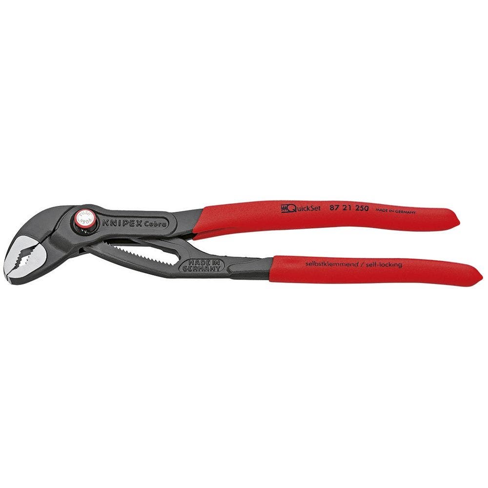 Szczypce uniwersalne Knipex Cobra QuickSet stal chromowo-wanadowa 25 pozycji regulacji