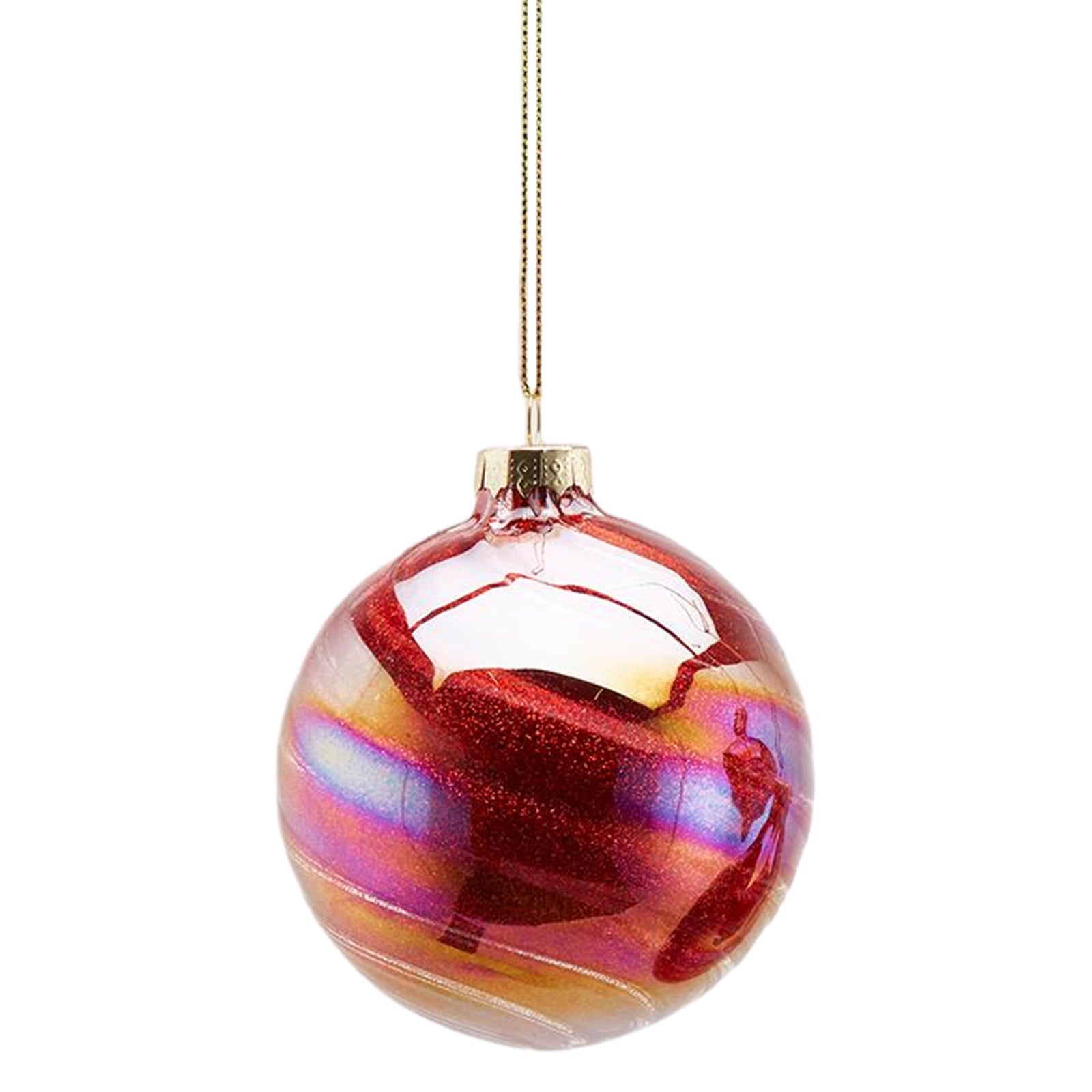 Grandes Boules De Noël 19 Pouces (48 Cm) - Rose, Rondes - Décorations De Noël Neuf