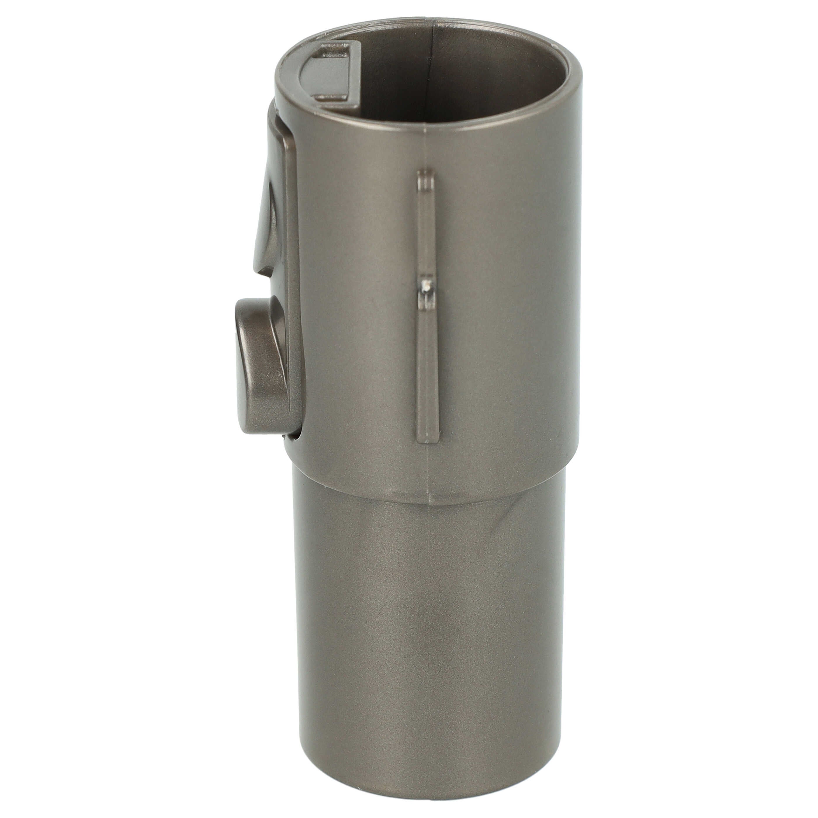 vhbw Adaptateur pour aspirateur connecteur de marque à raccord 32mm compatible avec Dyson V12 Detect Slim Absolute - noir / rouge, plastique - 2