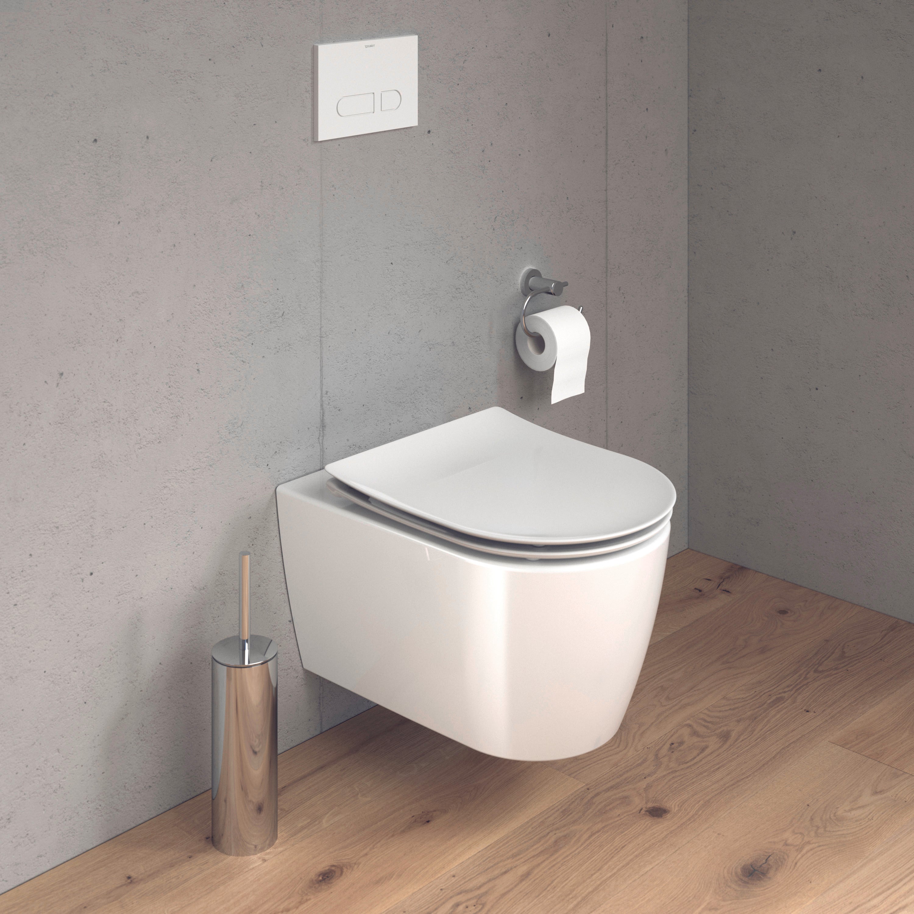 Miska WC toaleta bez kołnierza Duravit Soleil - HygieneGlaze &amp; HygieneFlush
