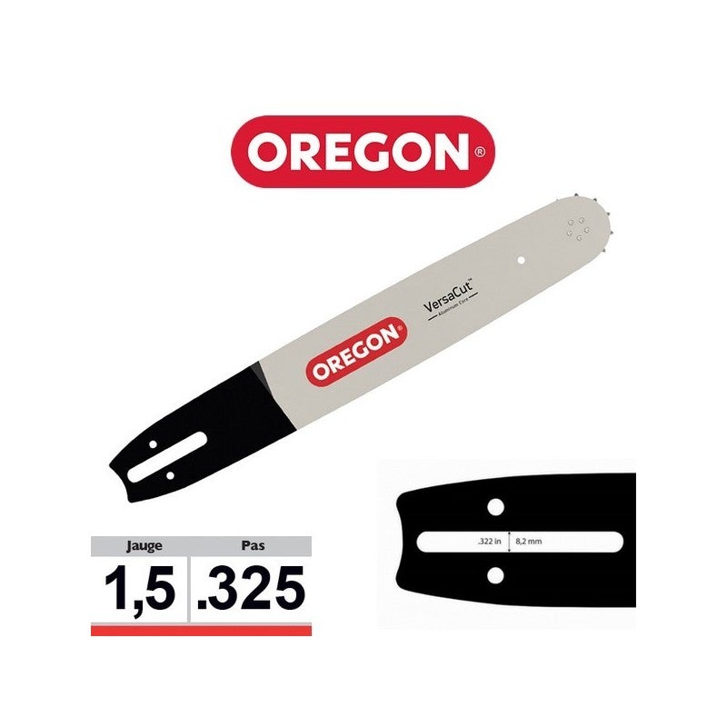 Oregon Guide-chaîne Professionnel Controlcut 158PXLBK041 38,1 Cm Avec Support Moteur K041