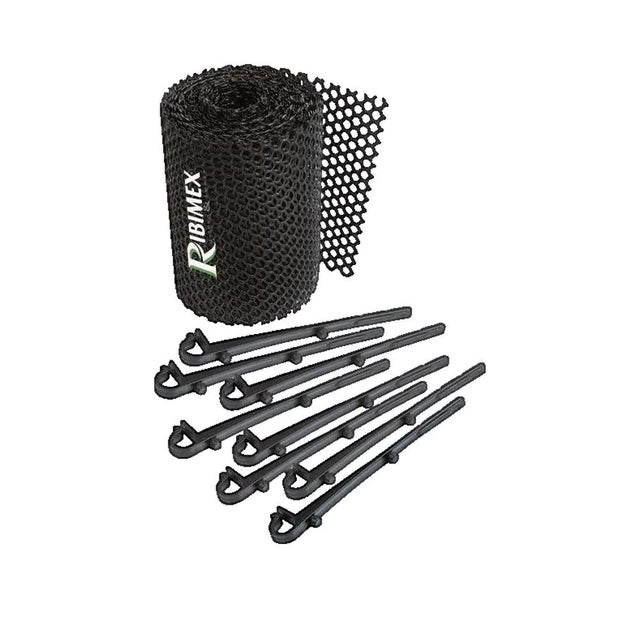 Grille pour gouttière avec crochets Longueur 6,10m