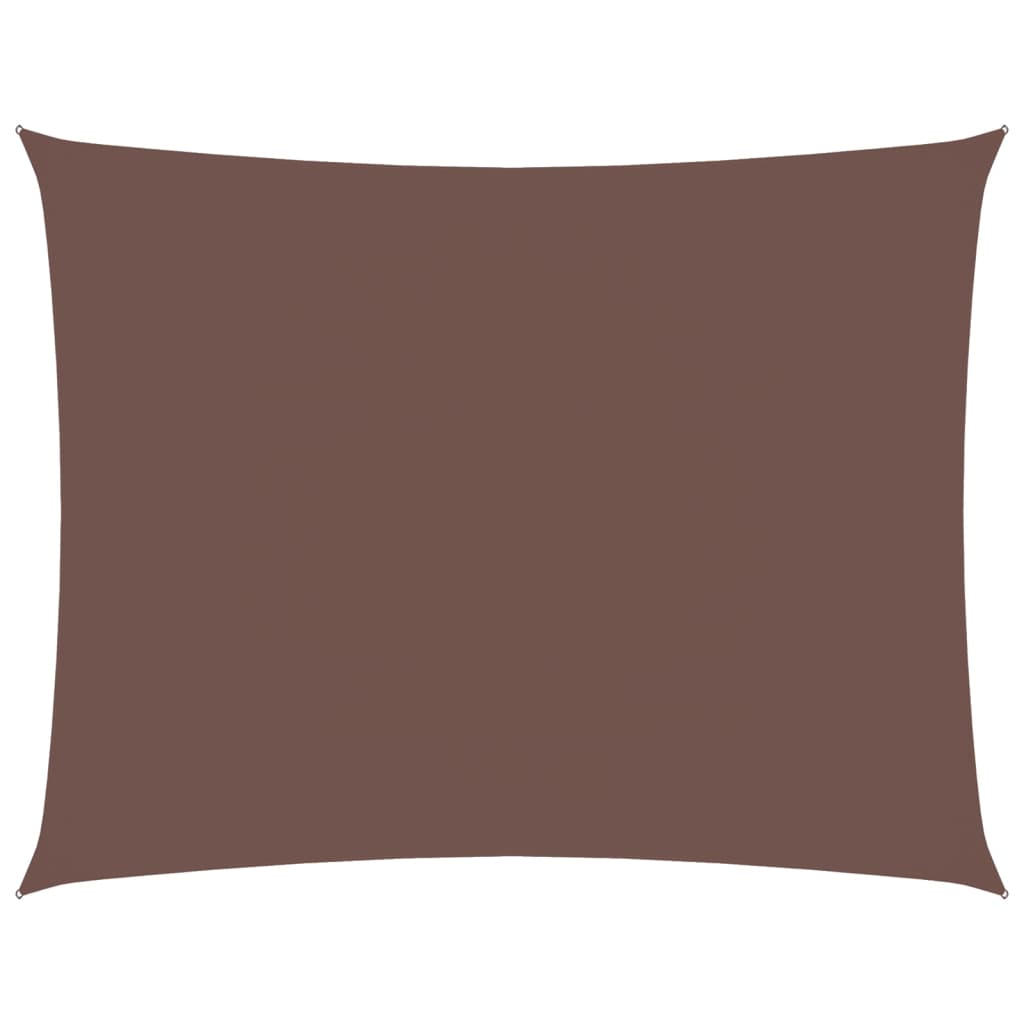 Voile D'ombrage Rectangulaire 3.5x4.5m - HDPE, Protection UV 95-98%, Anneaux Inox, Beige - 4