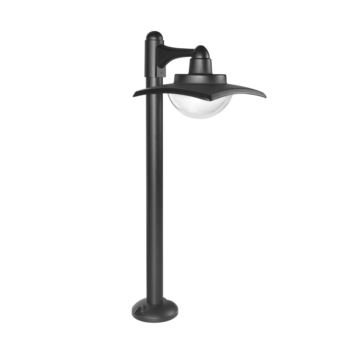 Lampa ogrodowa stojąca LED Isola 4K 9W 4000K 554lm metal czarny piaskowany wym:60x19x24,5cm IP54 Italux
