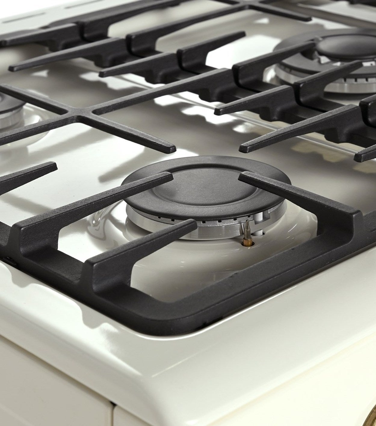 Ravanson Cuisinière Gaz/Électrique KWGE-90ARC Rétro Crème - 6