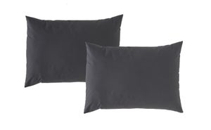 aqua-textil Classic Line Federa set da 2 cerniera cotone 40 x