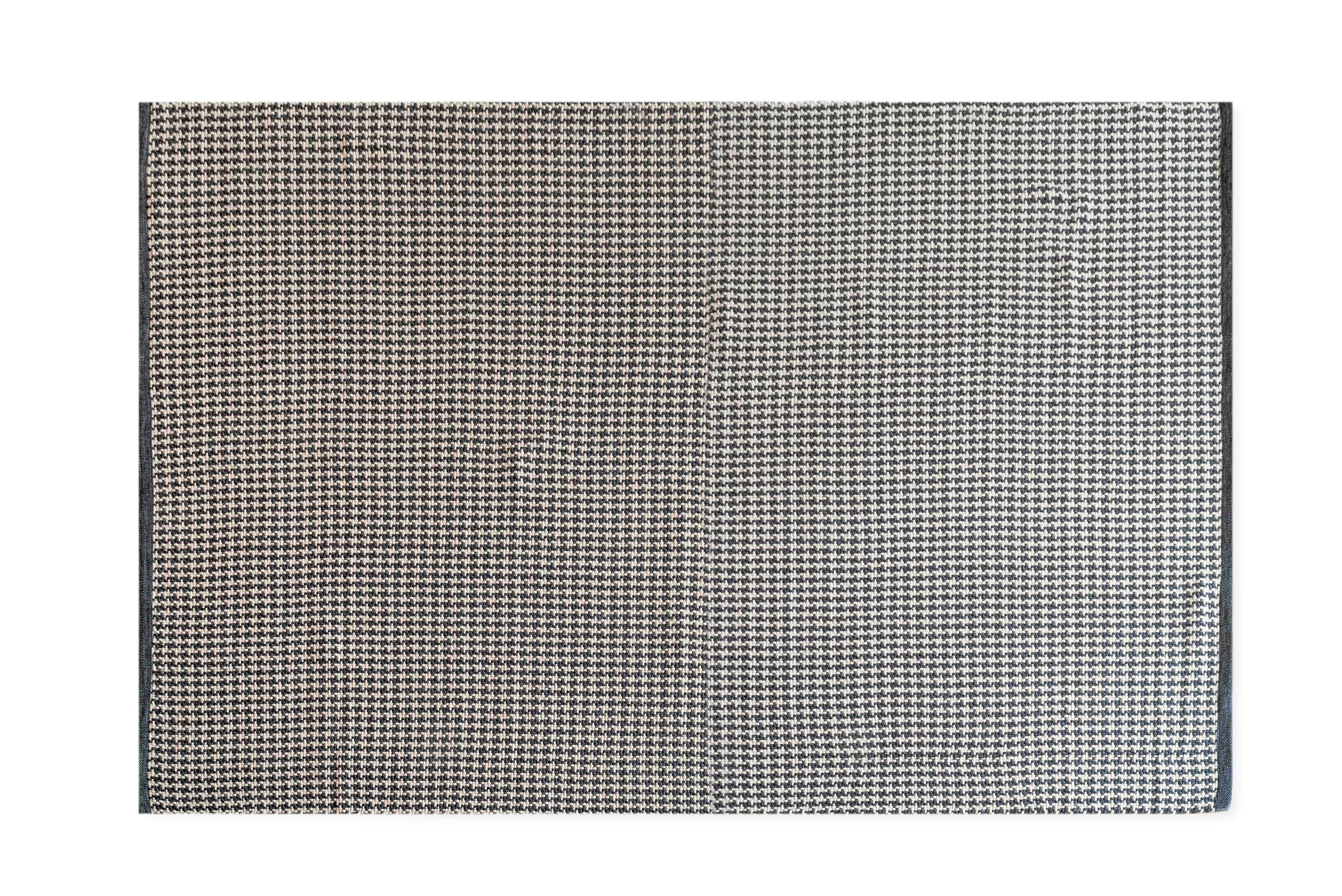 Dywan Crow’s Feet antracytowy 200x300 cm – elegancki dywan nowoczesny do salonu i sypialni