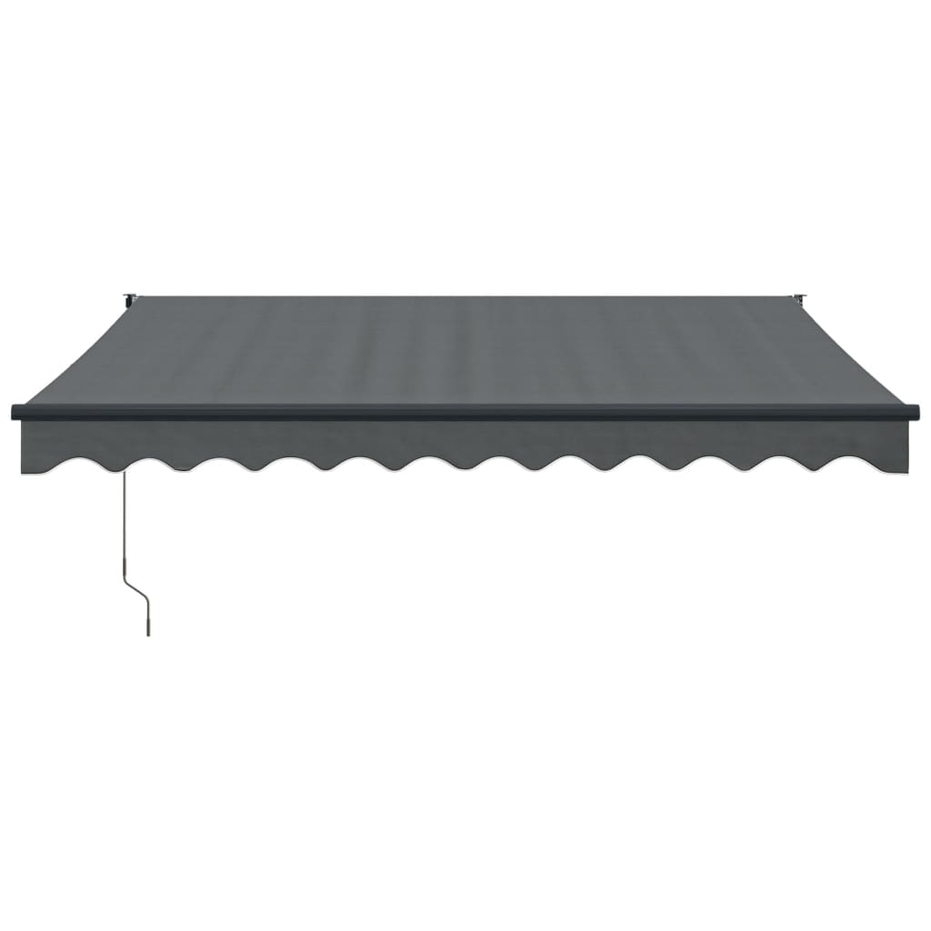 Toldo retrátil automático | Toldo exterior | Toldo para-sol 3,5x2,5 m antracite CFW923337 - 3