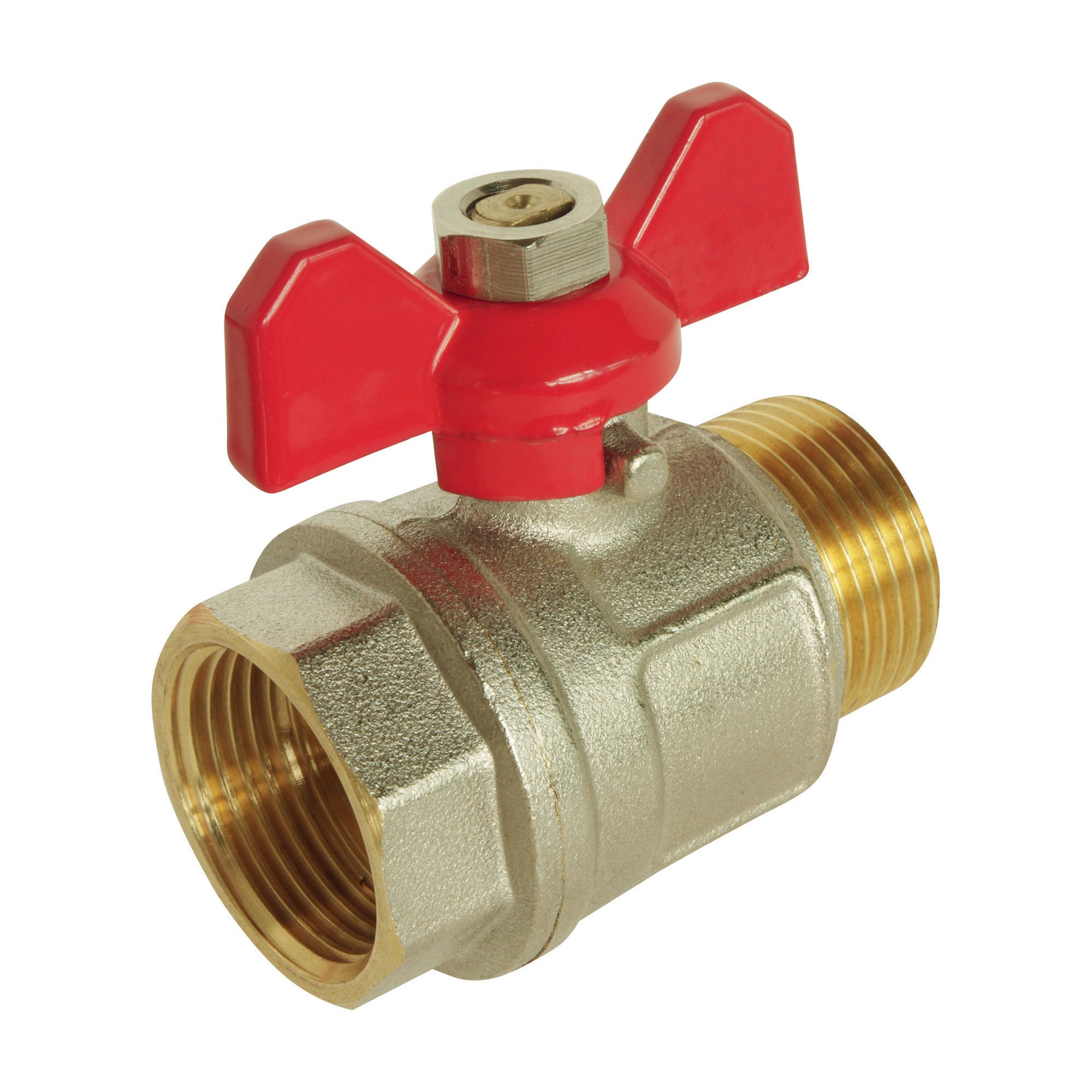 ZencQ Valvola A Sfera Con Maniglia A Farfalla 1/2" MF Maniglia A Leva- PN40 Bar - Foto 5