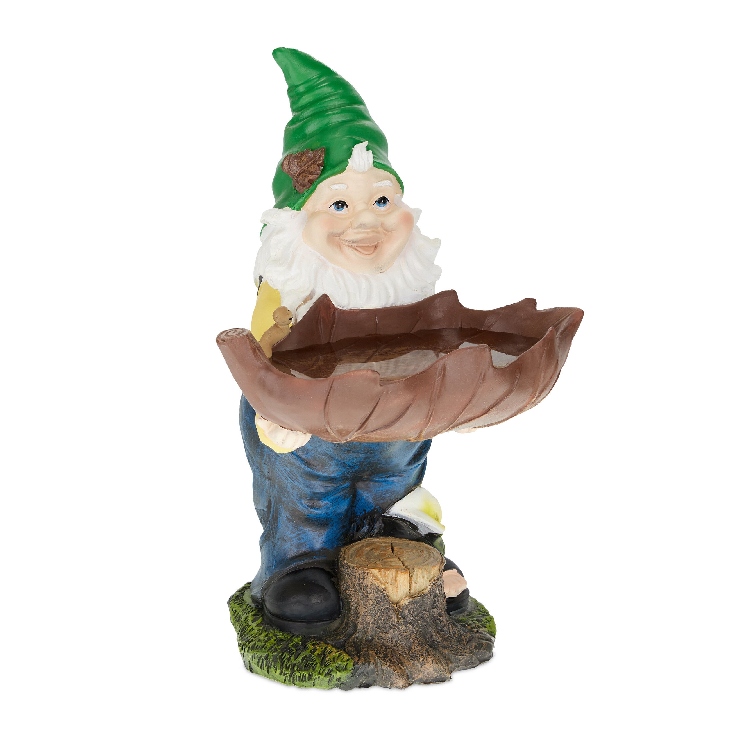 Nain De Jardin Avec Pompe à Eau RELAXDAYS - 24.5x11x14cm - Résistant Aux Intempéries - Déco Extérieur