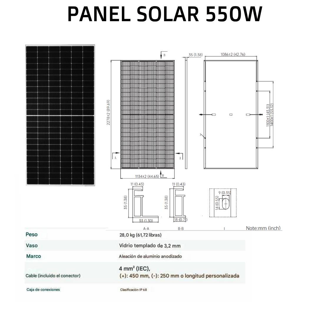 Kit solar de 10 kW com bateria: energia renovável e autonomia total. - 4
