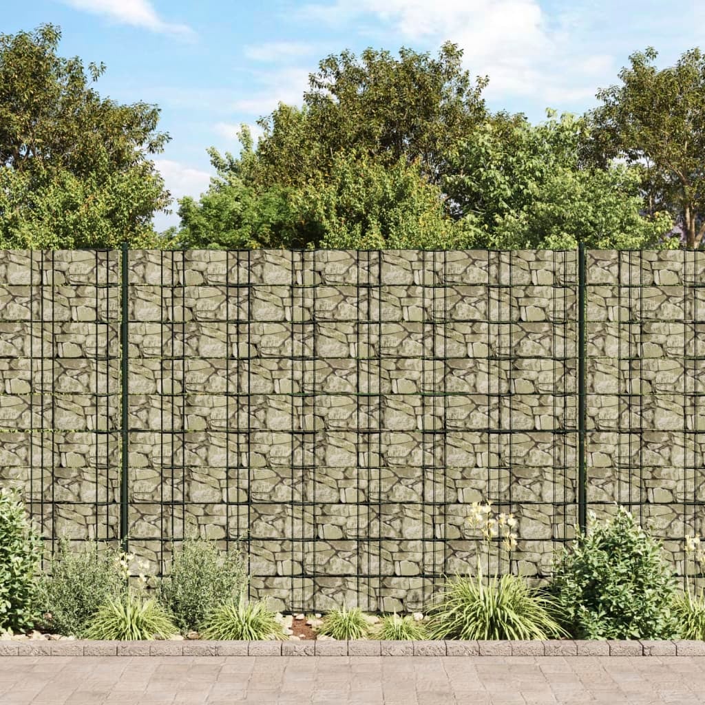 Paravento Da Giardino VidaXL Effetto Pietra: Rotolo In PVC 700x90 Cm, Protezione Privacy E Vento Per Balcone - 3