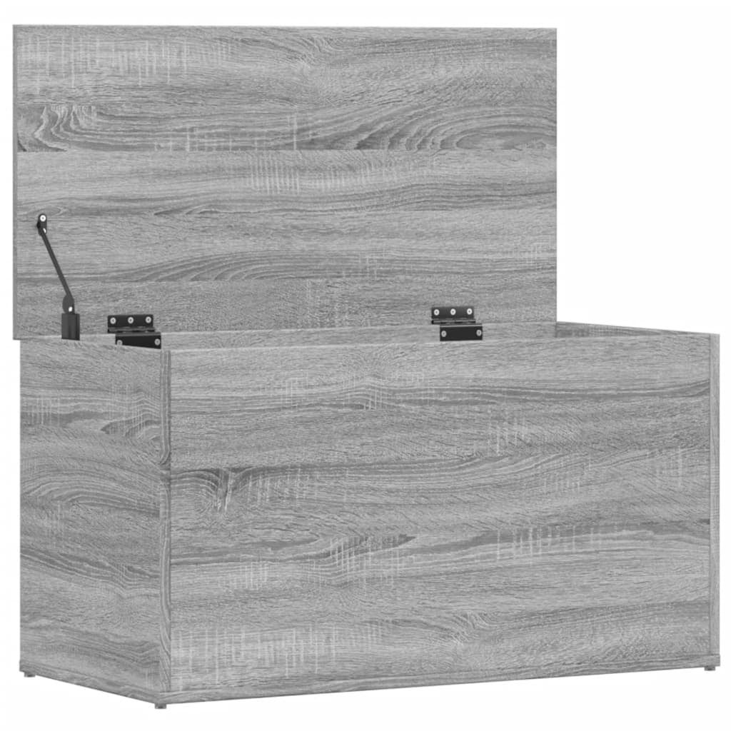 vidaXL Cassapanca Grigio Sonoma 84x42x46 cm in Legno Ingegnerizzato - 7