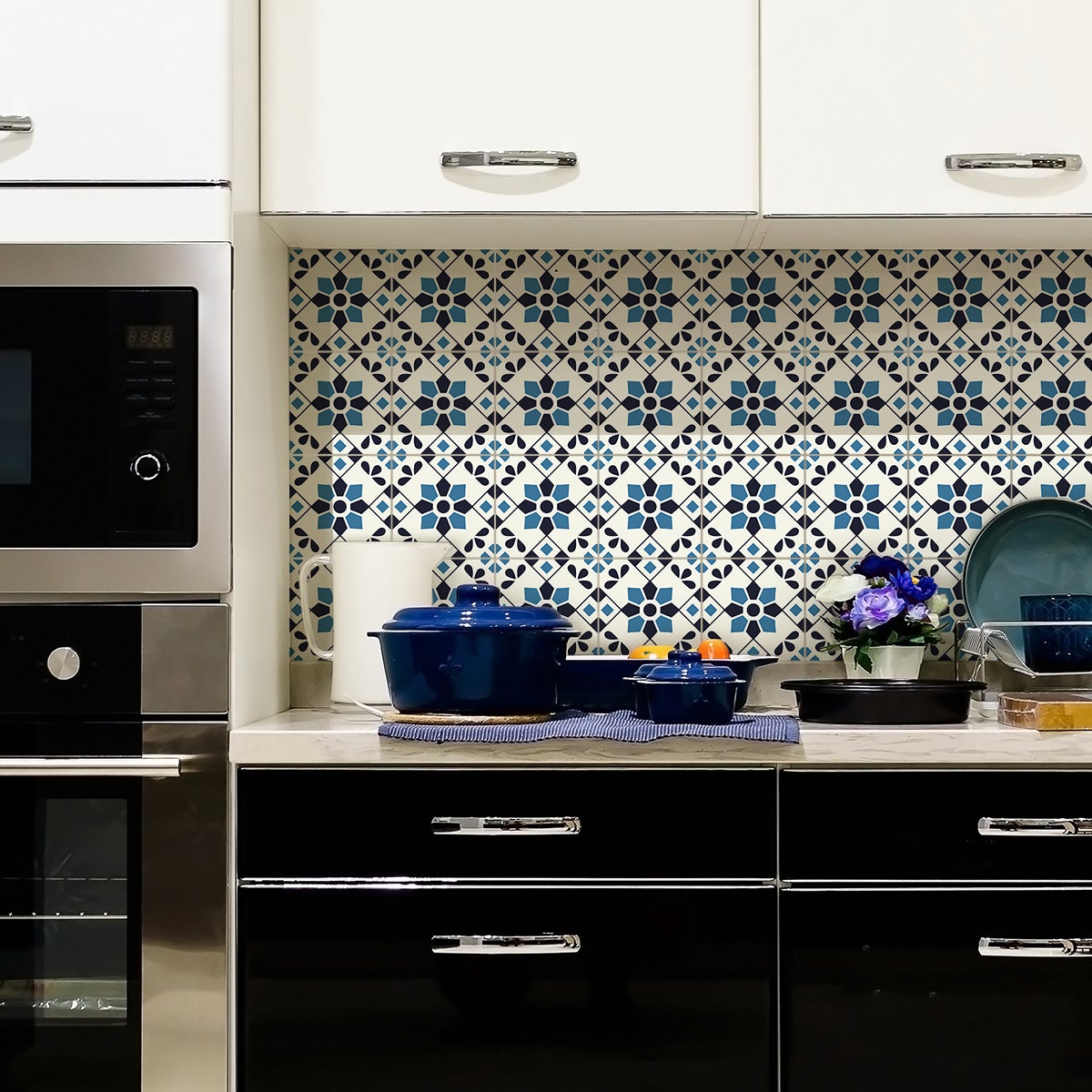 Adesivos de parede para azulejos, para cozinha e banheiro - 24 adesivos ...