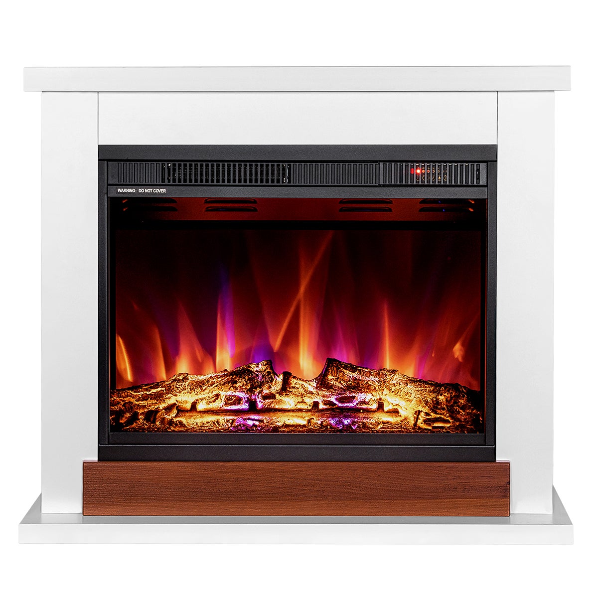 Cheminée électrique Sting & Lorance Art Flame Color, 700 x 800 x 300 mm ...