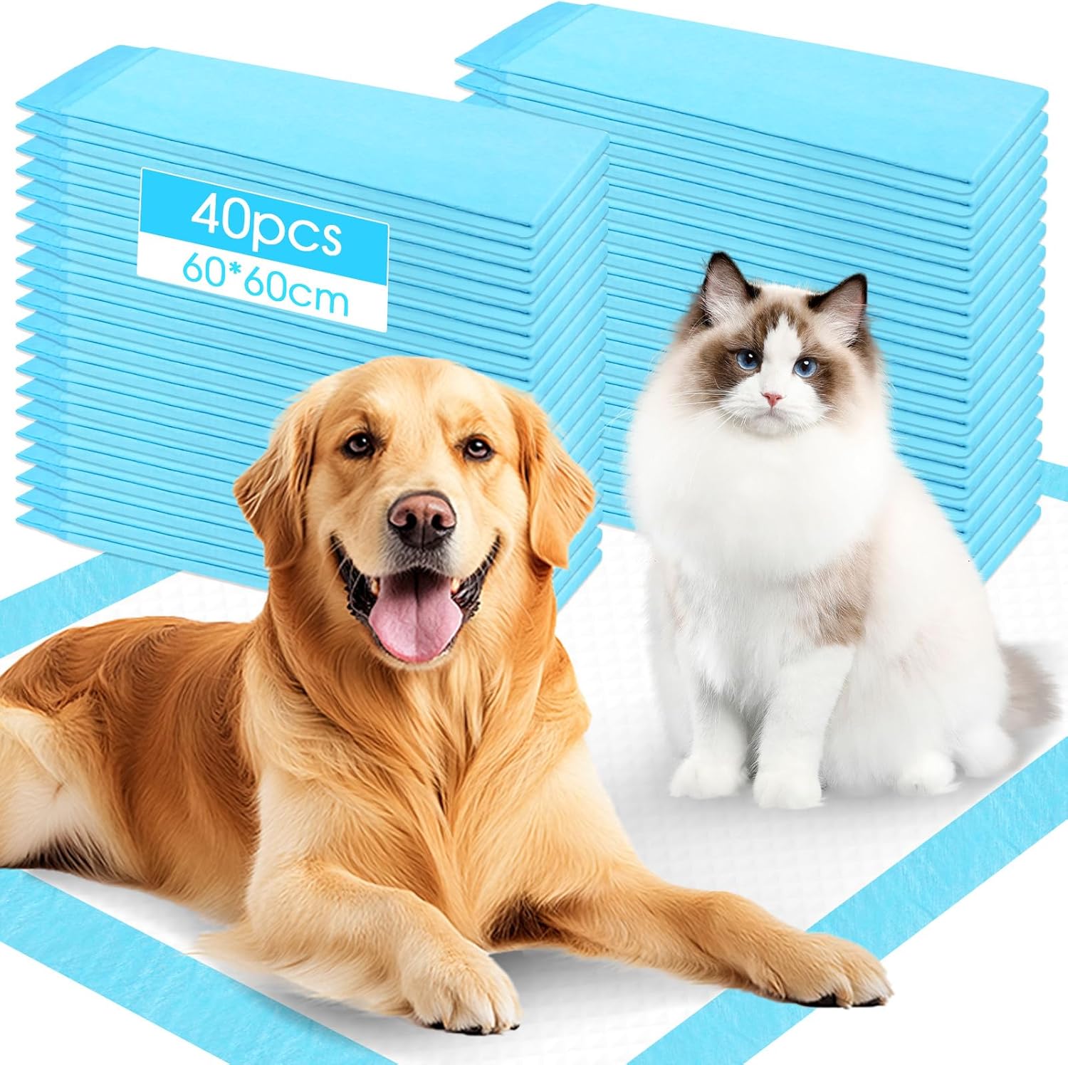 Lot de 2 Tapis educateur pour Chien et Chiot, Tapis propreté pour