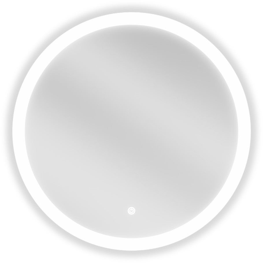 Mexen Oro lustro łazienkowe podświetlane, okragłe 60 cm, LED 6000K, antypara - 9824-060-060-611-00
