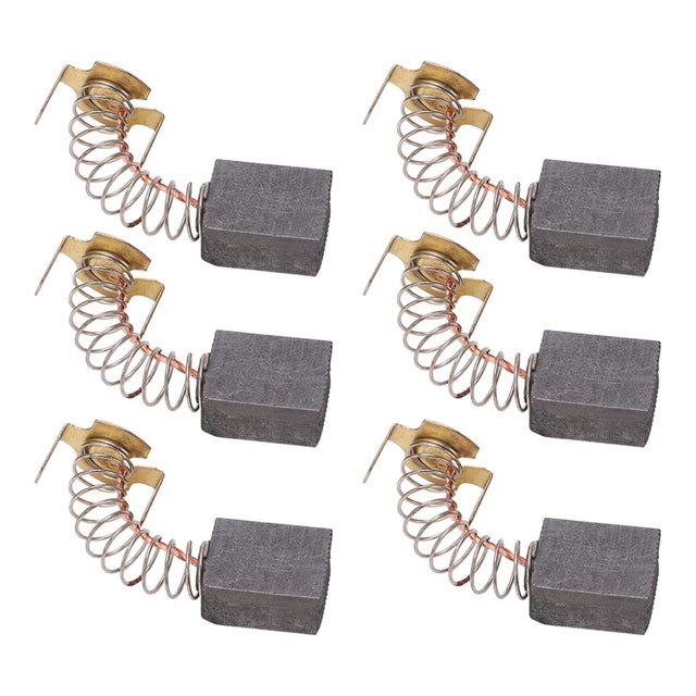 4 Spazzole In Carbonio Uxcell 20x7x6 Mm Per Motori Elettrici – Ricambio Con Molle - Foto 4