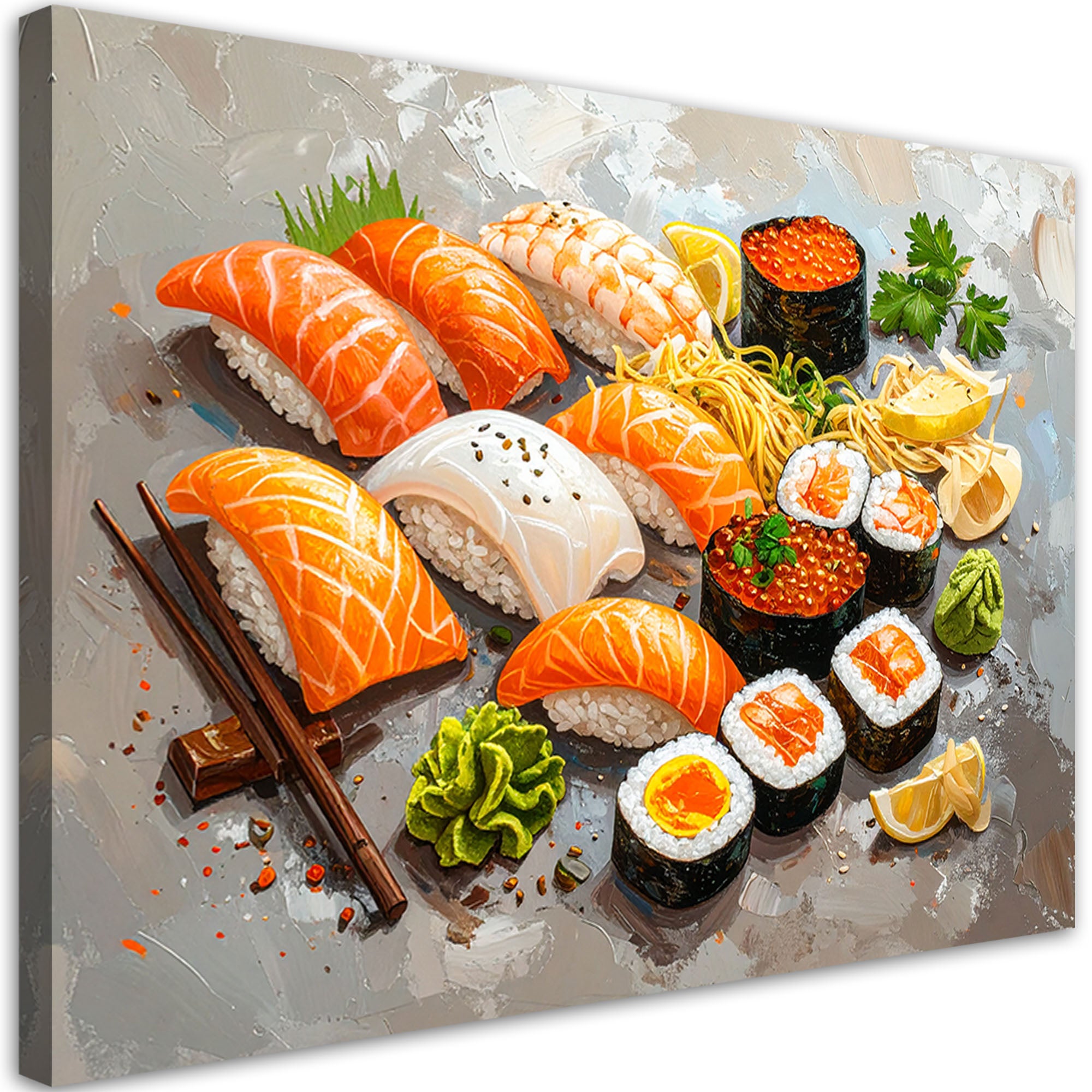 Obraz do kuchni baru restauracji sushi jedzenie 60x40