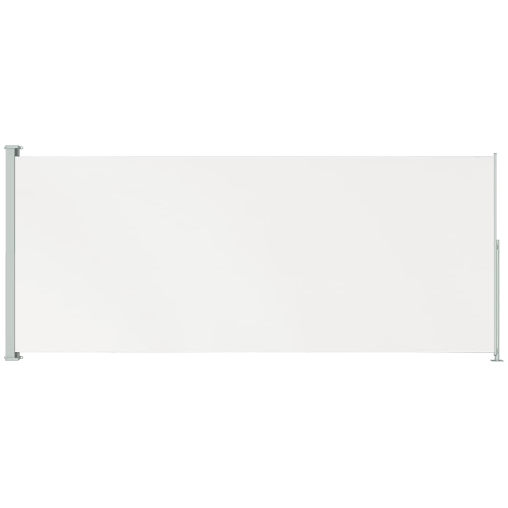 Toldo lateral | Toldo parasol retráctil para patio crema 200x500 cm CFW81881 - 2