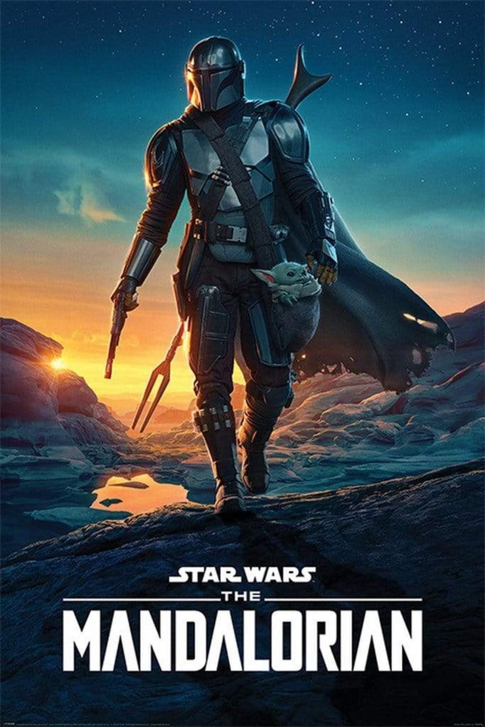 Poster Star Wars - The Mandalorian - Nightfall 61x91.5cm | Leroy Merlin