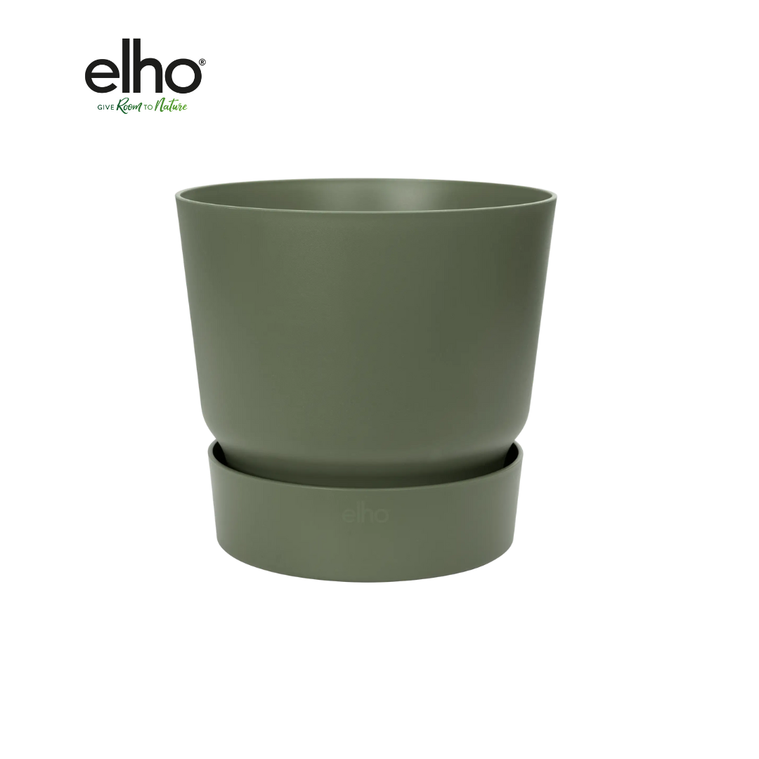 Doniczka - Greenville Round - Green - ø39 x H37 cm– MOSELOTA