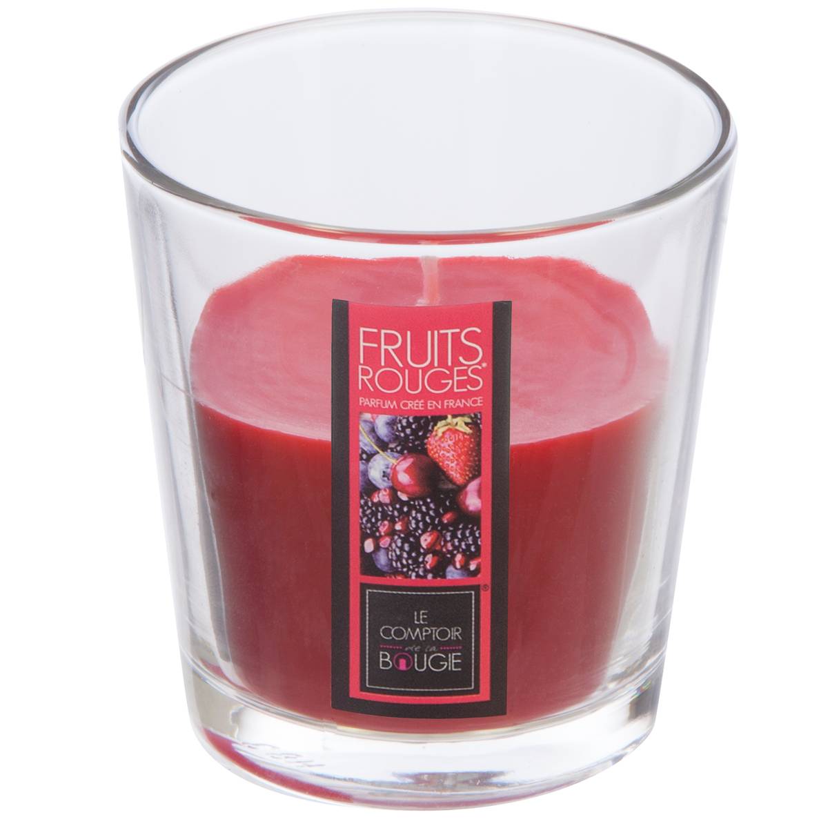 Bougie parfumée - fruits rouges - 90g - Atmosphera créateur d'intérieur ...