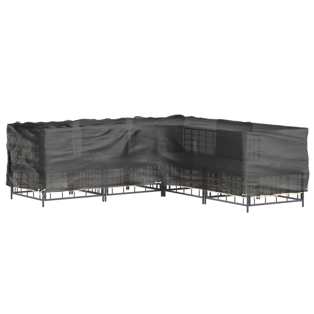 Pokrowiec na narożne meble ogrodowe, 16 oczek, 250x250x70 cm vidaXL - 9