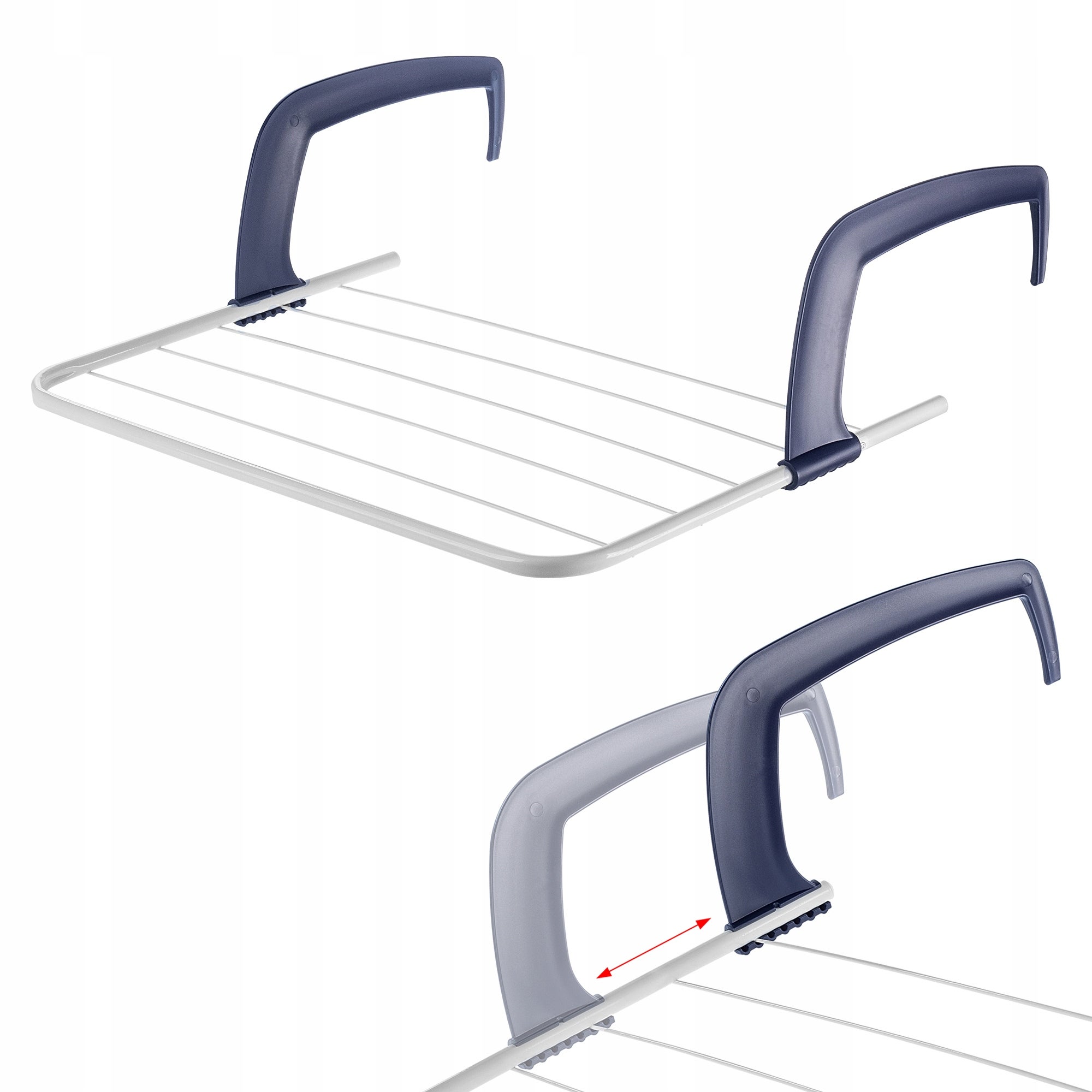 SUSZARKA NA PRANIE BIELIZNĘ GRZEJNIK KALORYFER BALKON OGRÓD BALKONOWA 50cm