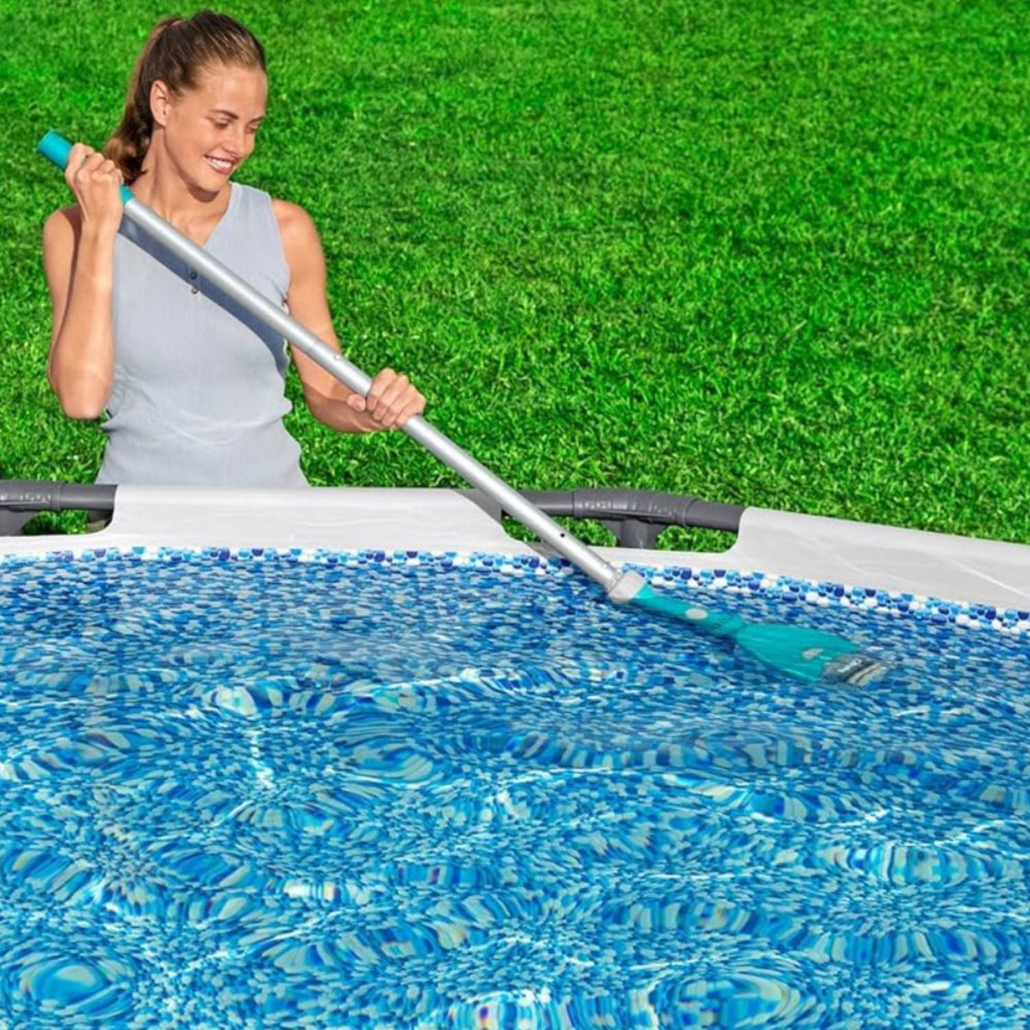 Aspirador Inalámbrico para Piscina Fuera de Tierra Bestway 58770 AquaTech - 5