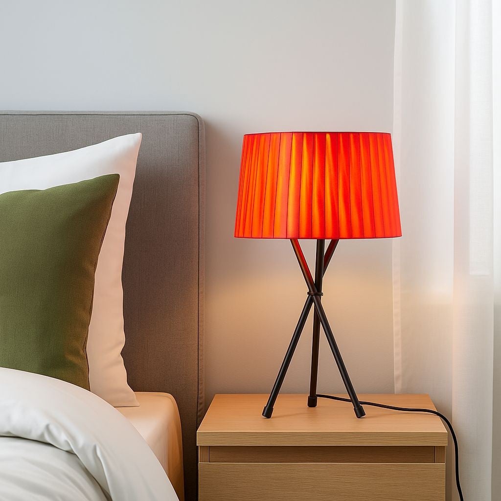 Lampe de table trépied design 