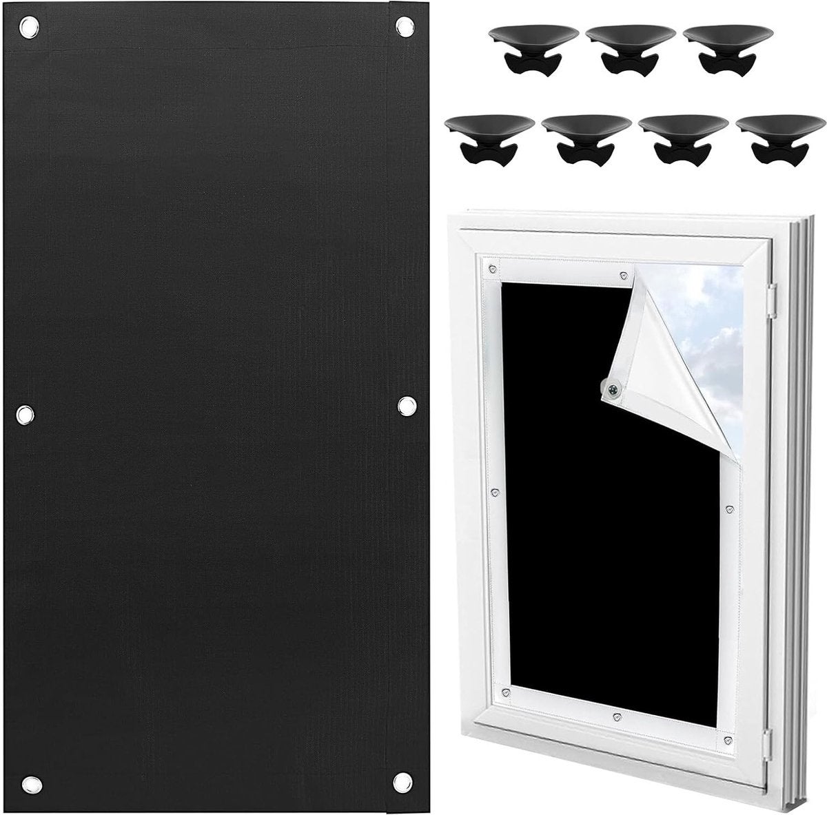 Rulou opac fără găurire, care oferă protecție solară opacă și izolație termică, potrivit pentru luminatoare, dormitoare și acoperișuri de grădină