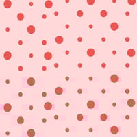 Papel Pintado Geométrico Puntos Rosa 58cm ancho por 300cm alto - 1