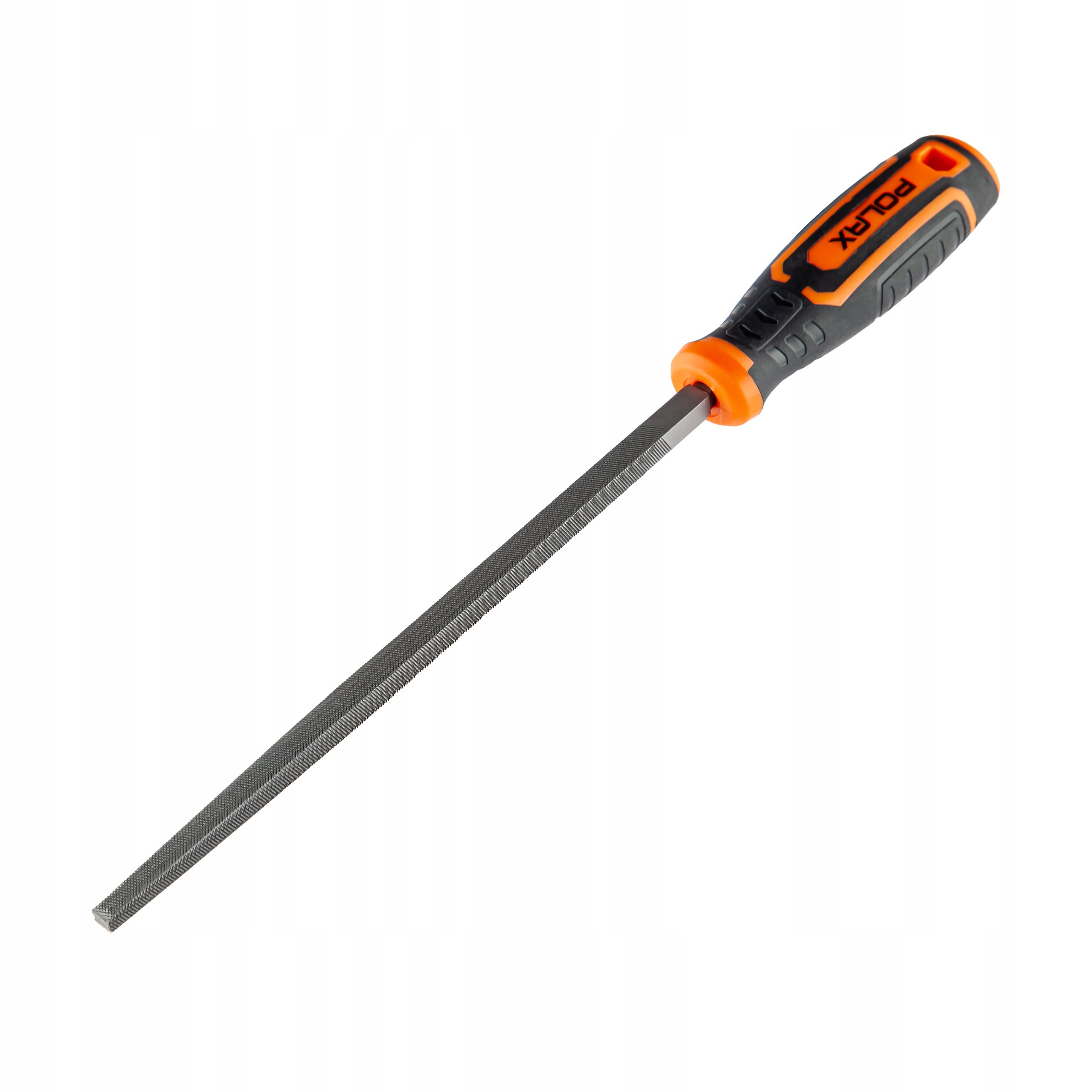 Pilnik kwadratowy metalowy ręczny do metalu 200mm stal T10 Polax