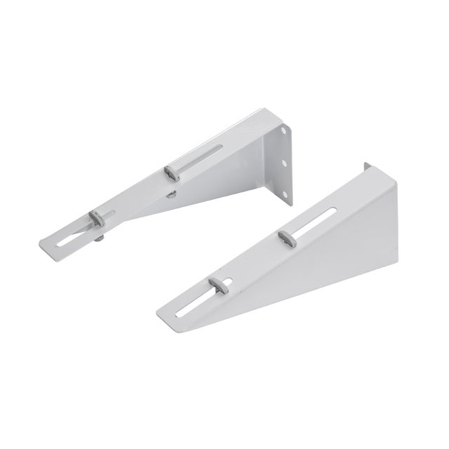 Coppia staffe per lavabo disabili fisse 35,5cm