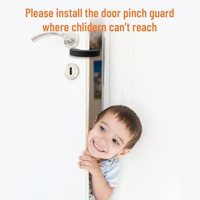 Bloque Porte Bébé Securite Placard Enfant 6pcs, Protection Bloque Securite Enfants, Doigts Anti-Pincement Bloc Porte Securite Fenetre Bebe Bloque-Port - 4