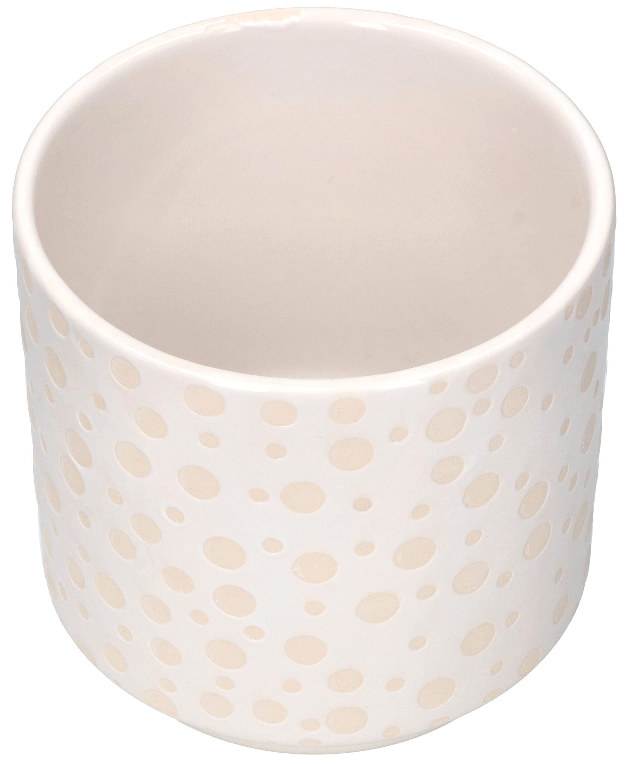 Doniczka szkliwiona fi12 donica osłonka ceramiczna - KOTARBAU - 4