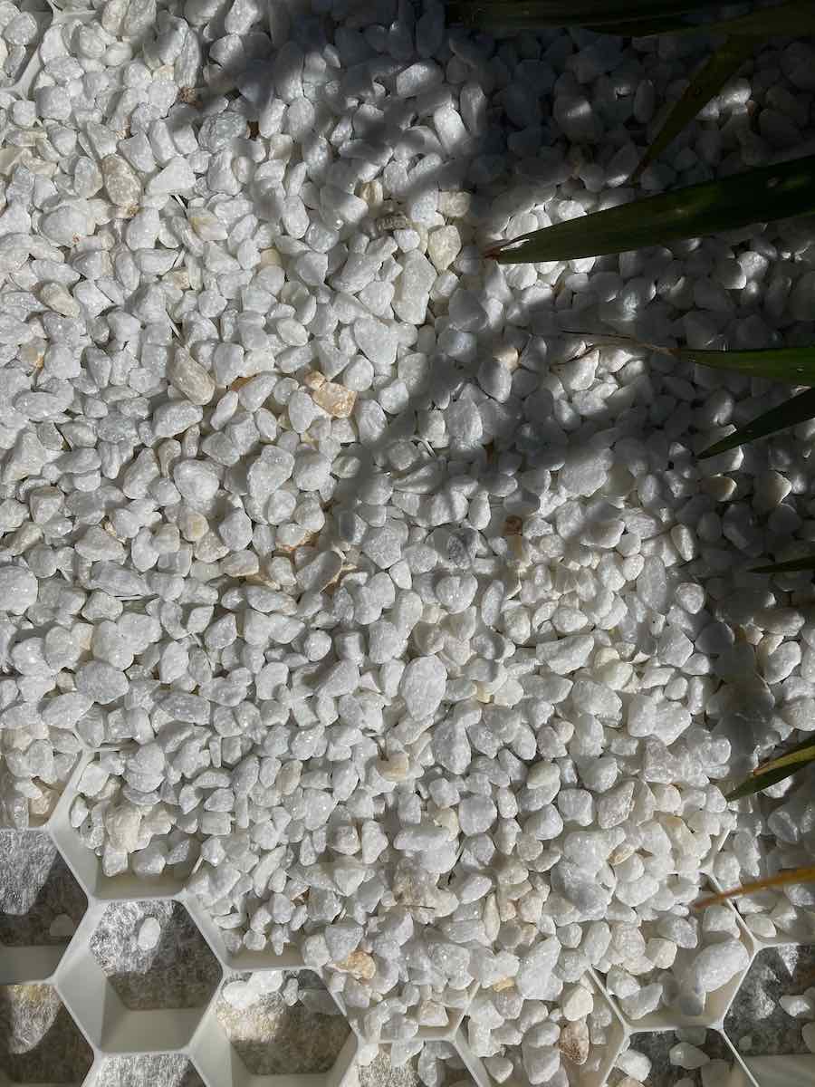 Stabilisateurs de gravier EuroGravel PLUS blanc par m2 - 4