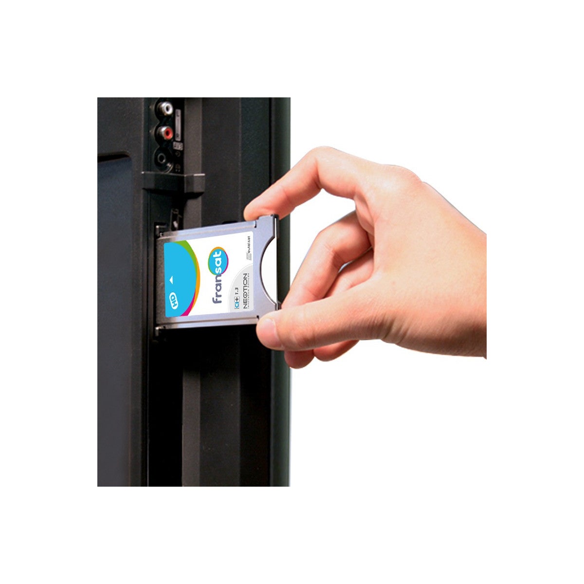 MODULE PCMCIA FRANSAT CI+ Dernière Version 1.3 Carte PC7 - Ready for 4K / UHD/ Full HD - 3