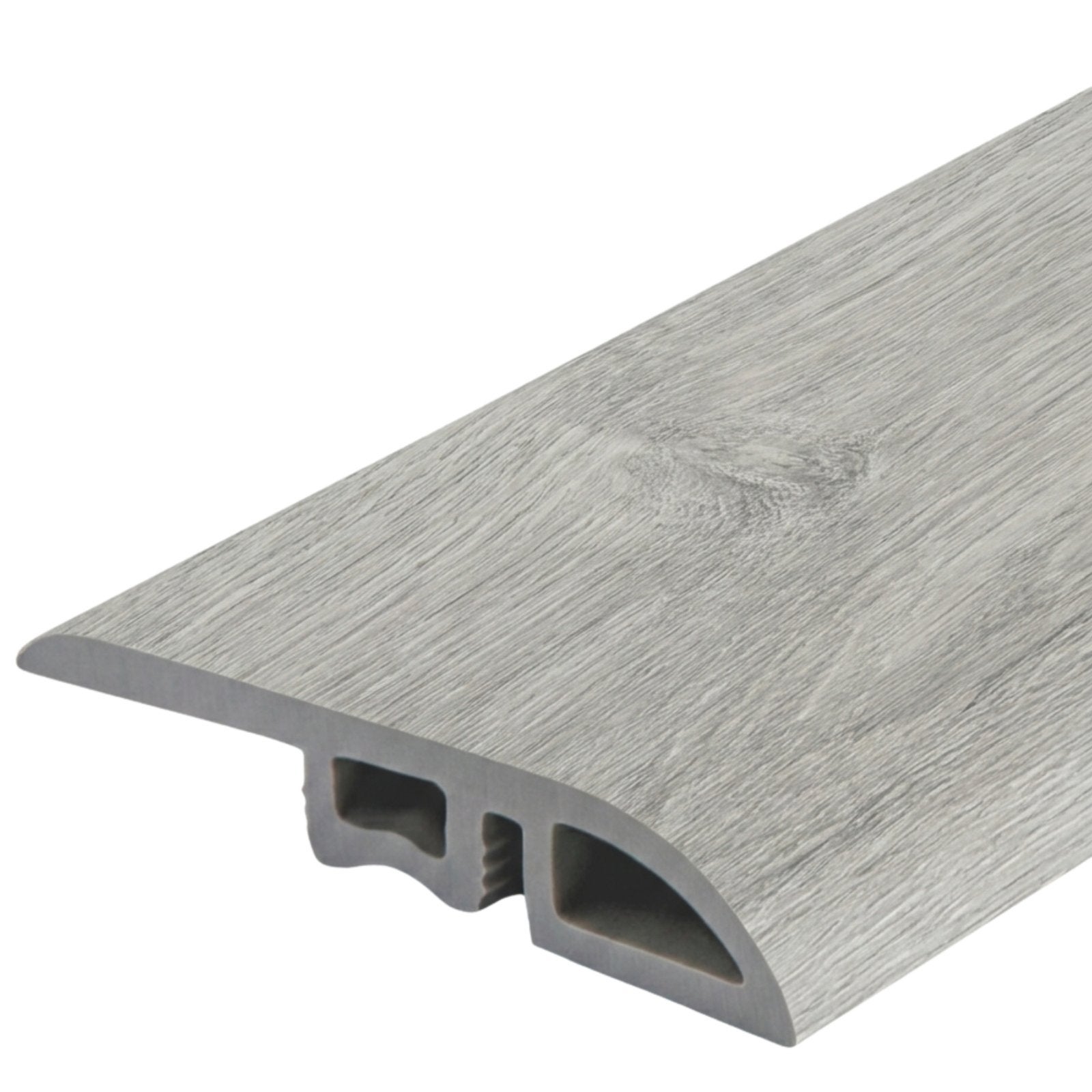 Perfil de umbral PVC Gris Perla 0,80 m | Reductor | ISOVEX - 2