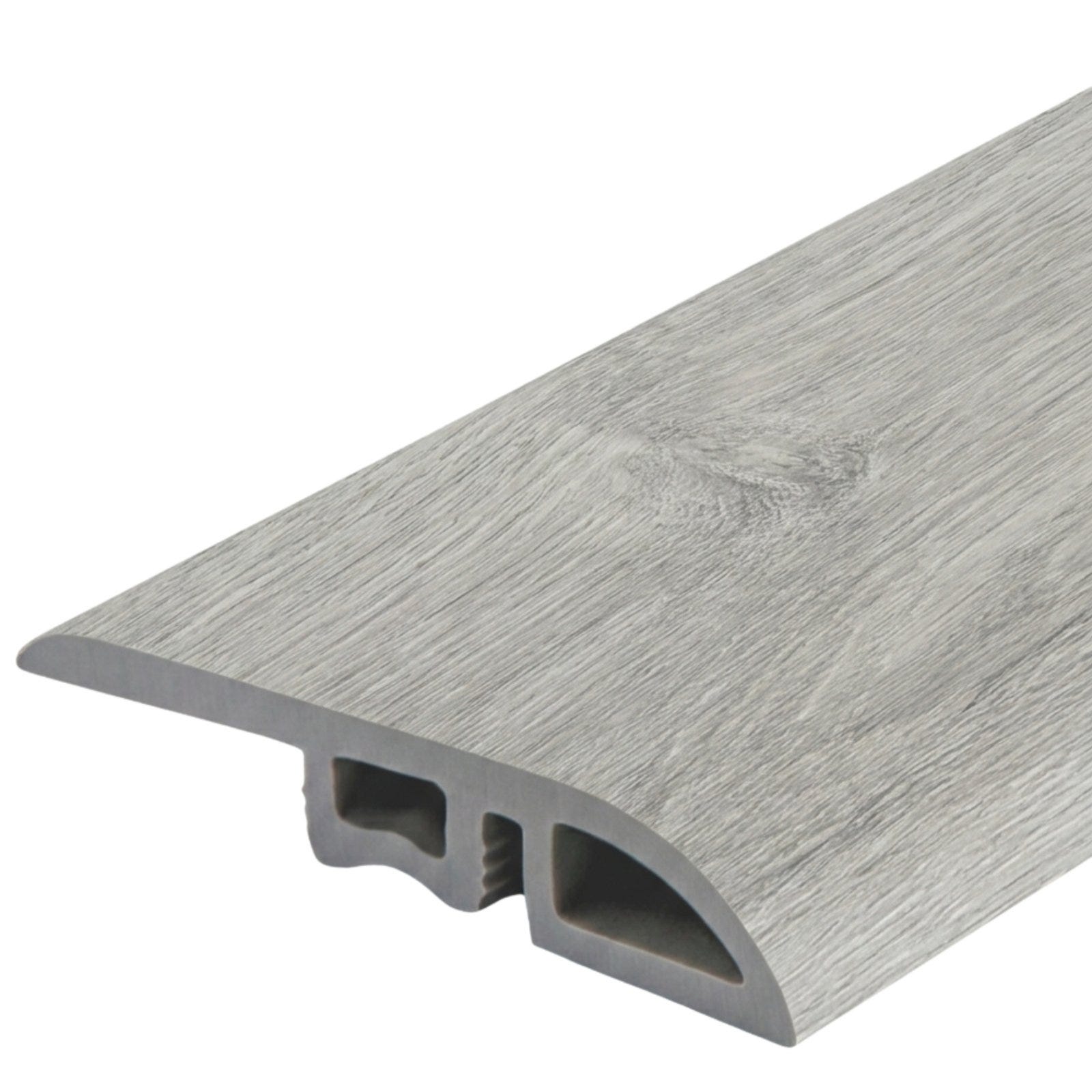 Reductor Pvc Perfil de umbral PVC Gris Perla 80 cm | Reductor | ISOVEX | Leroy Merlin