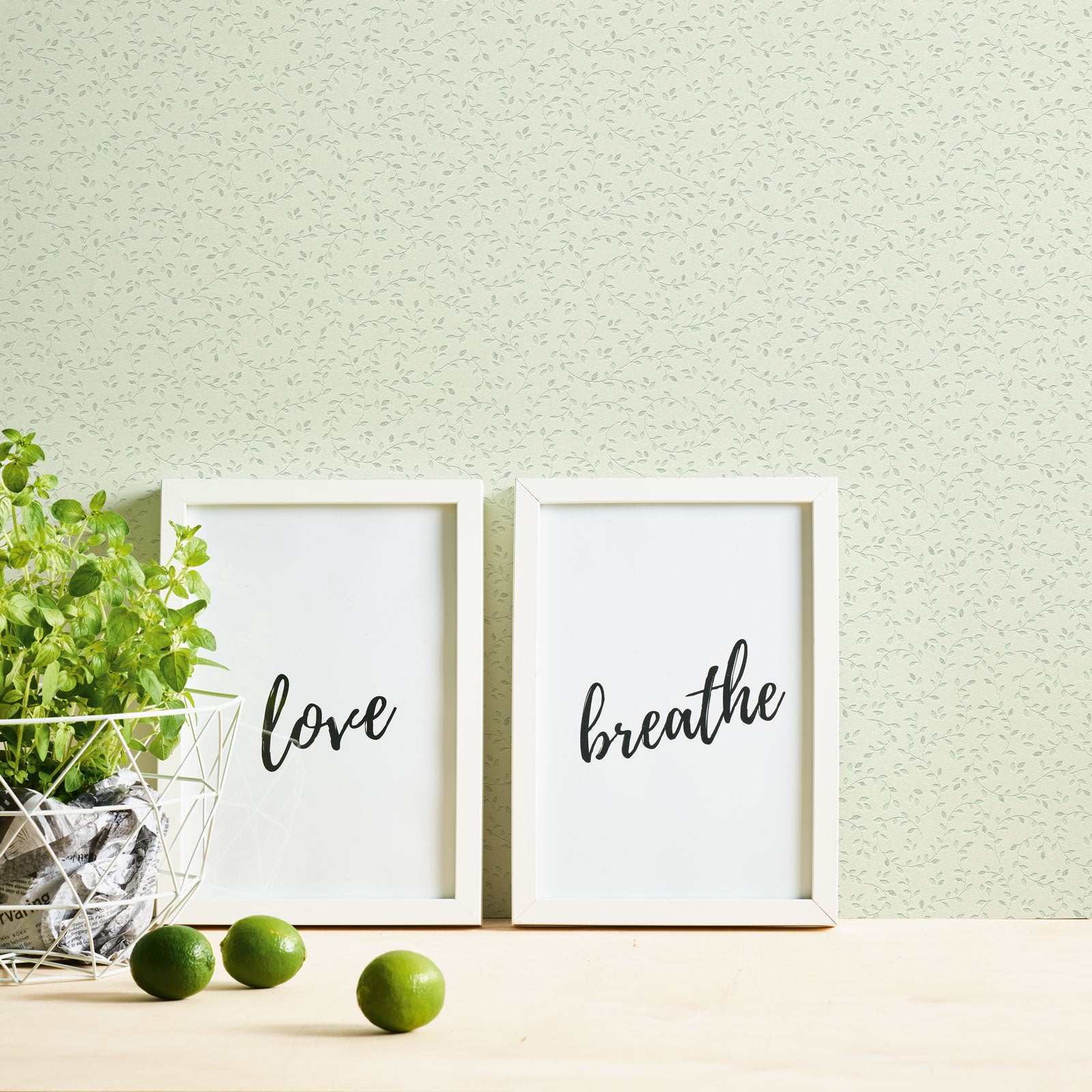 Papel pintado verde pistacho con textura realista papel pintado vinílico estilo naturaleza papel pintado hojas grises con relieve