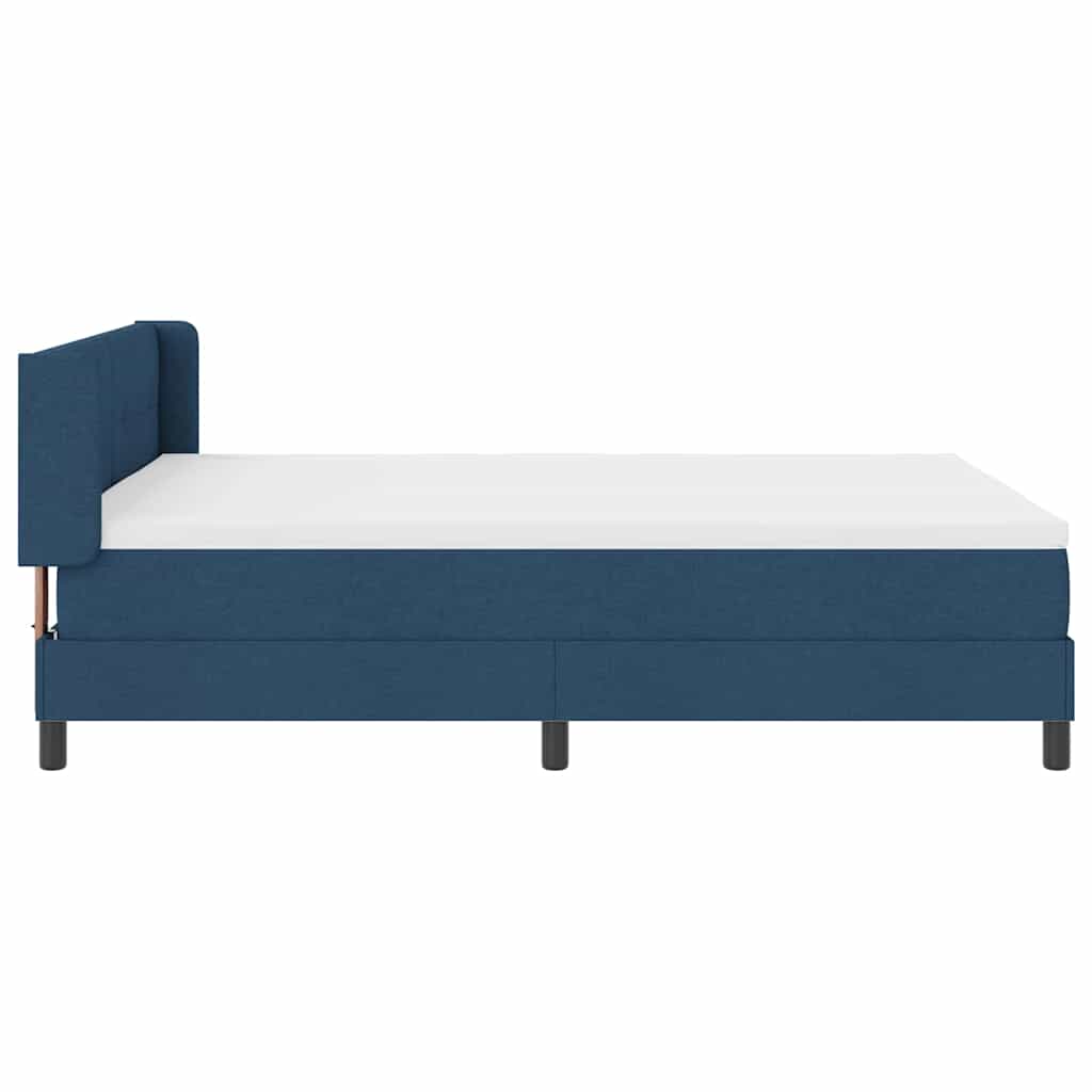 Cadre de lit avec matelas avec matelas Bleu 160 x 200 cm - 9
