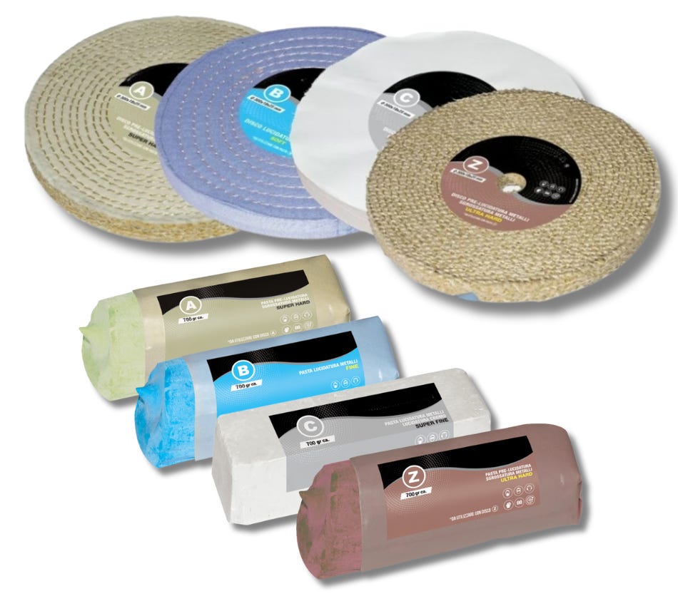 Dischi Esperti 100% Cotone Per La Lucidatura Tecnica, La Lucidatura E Il Livellamento - Foto 4