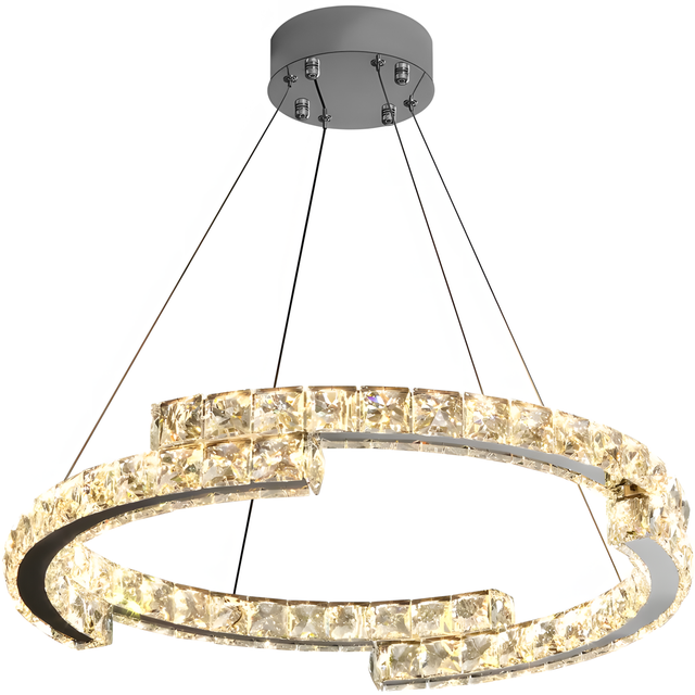 Lampa Sufitowa Wisząca Led Toolight Led App1556-Cp Złoty