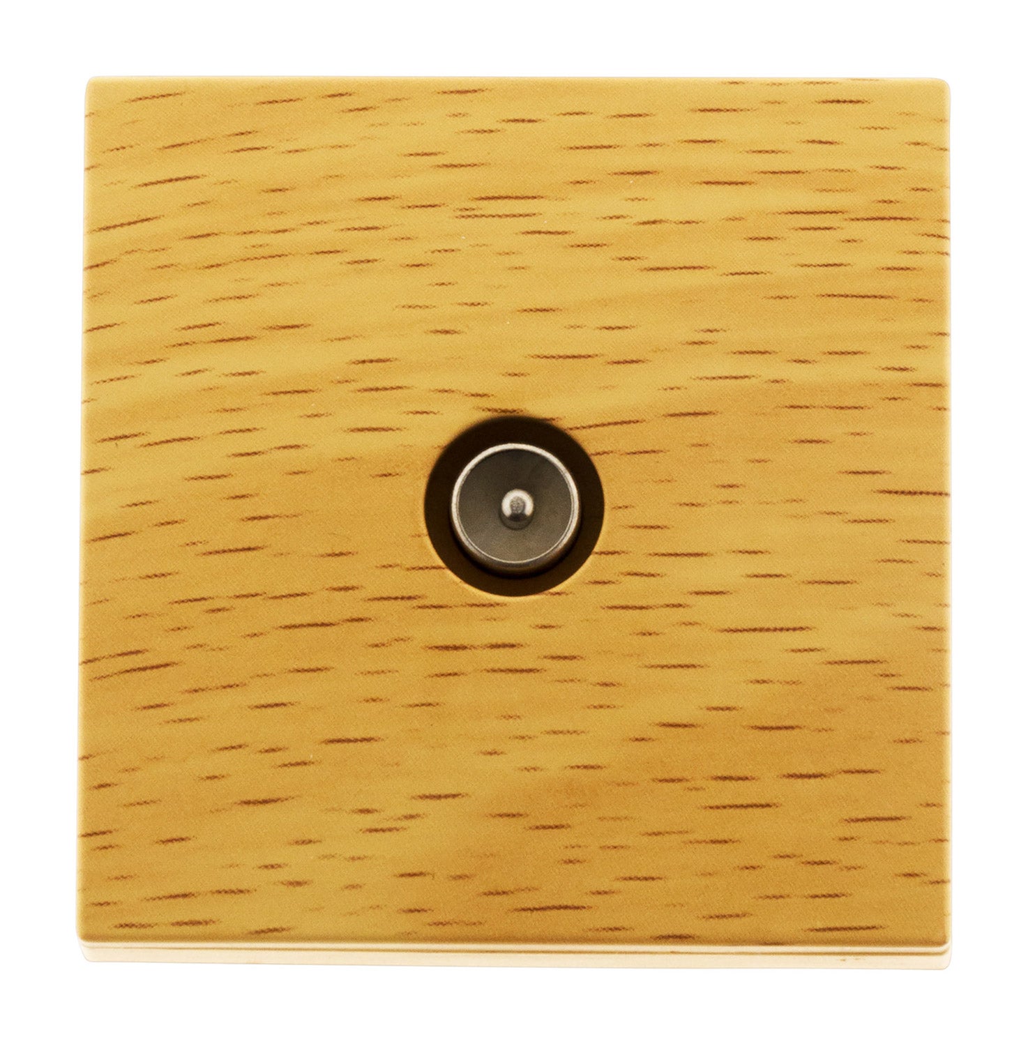 Prise TV Ø9,52 saillie Bel'Vue - hêtre - Zenitech - 2
