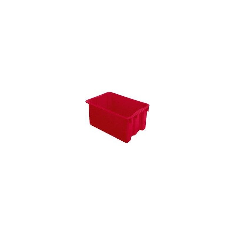 Bac rangement 45 l 600x400x250 mm rouge | Leroy Merlin