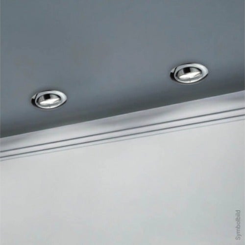 Support Spot Encastrable Rond Orientable Chrome - 2